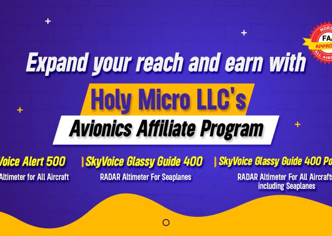 Expand Your Reach and Earn with Holy Micro LLC’s Avionics Affiliate Program