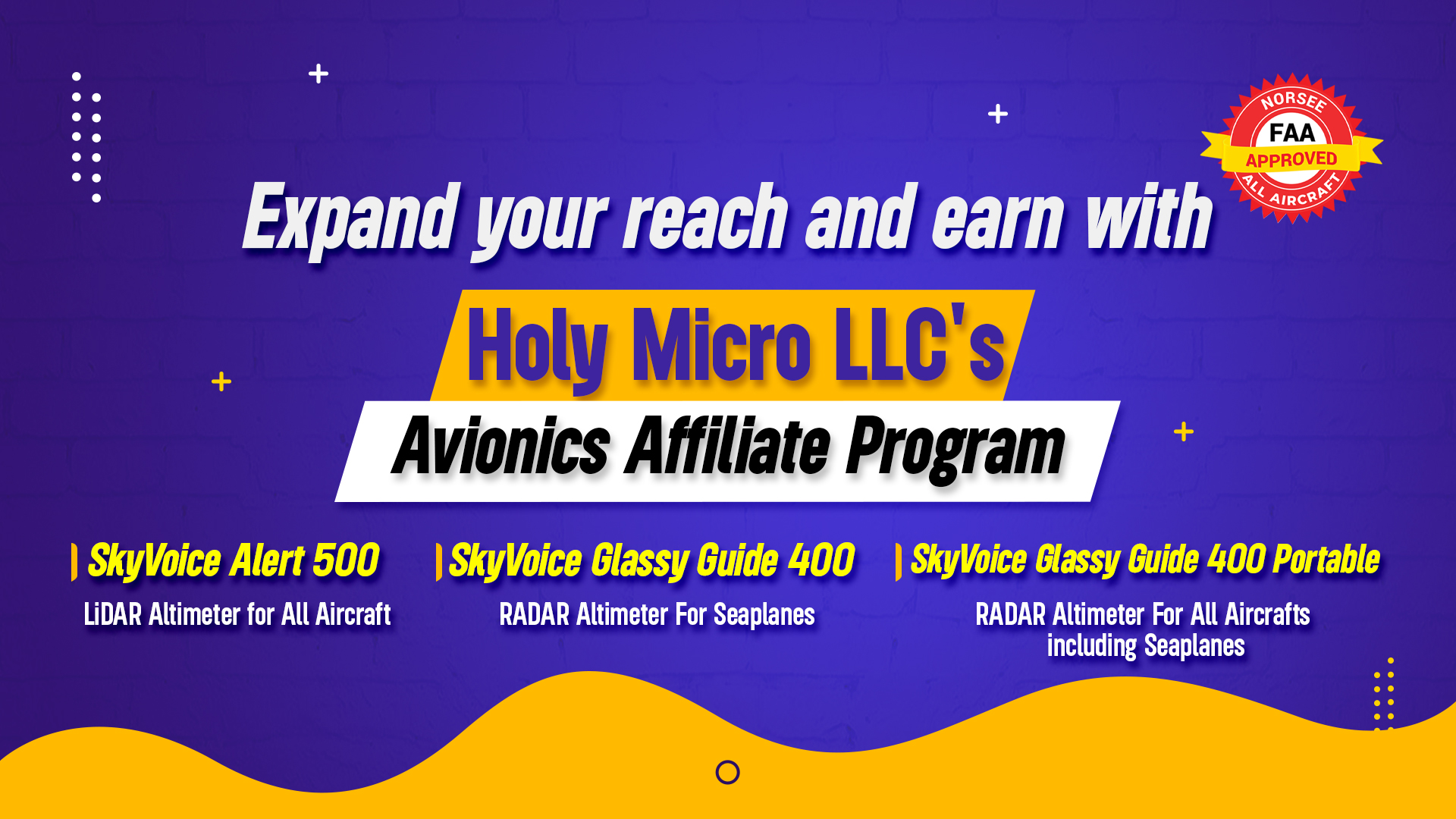 Expand Your Reach and Earn with Holy Micro LLC’s Avionics Affiliate Program