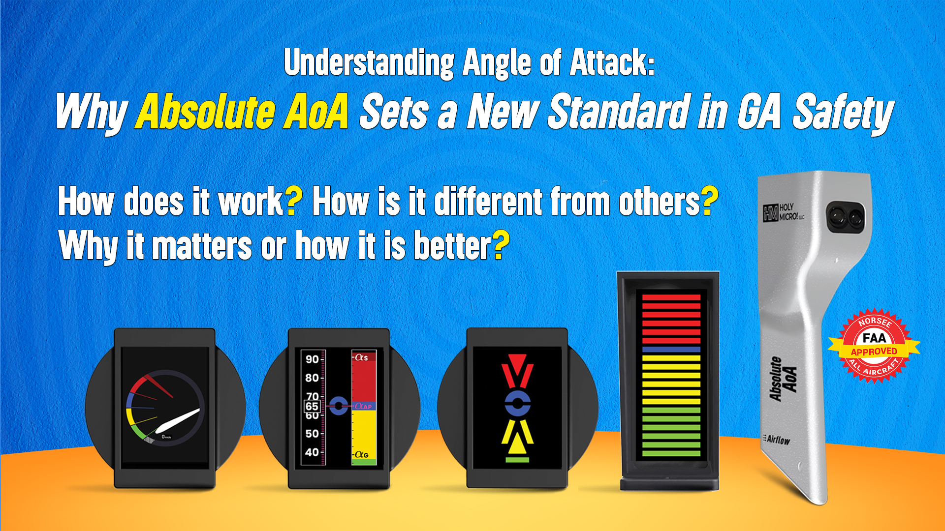 Understanding Angle of Attack: Why Absolute AoA Sets a New Standard in GA Safety